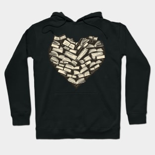 Heart book Hoodie